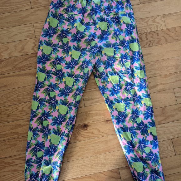 Hayley Elsaesser Tropical Fish Drawstring Cotton Joggers - Picture 3 of 3